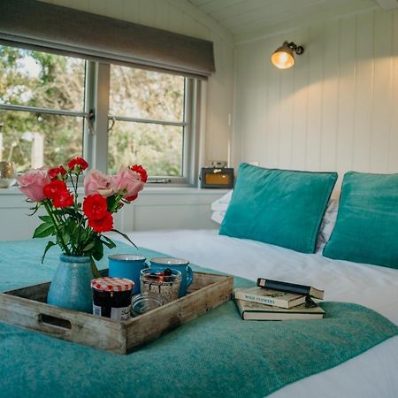 Blatchford Briar - Award Winning Private Shephards Huts With Their Own Secluded Hot Tubs Milton Abbot Buitenkant foto