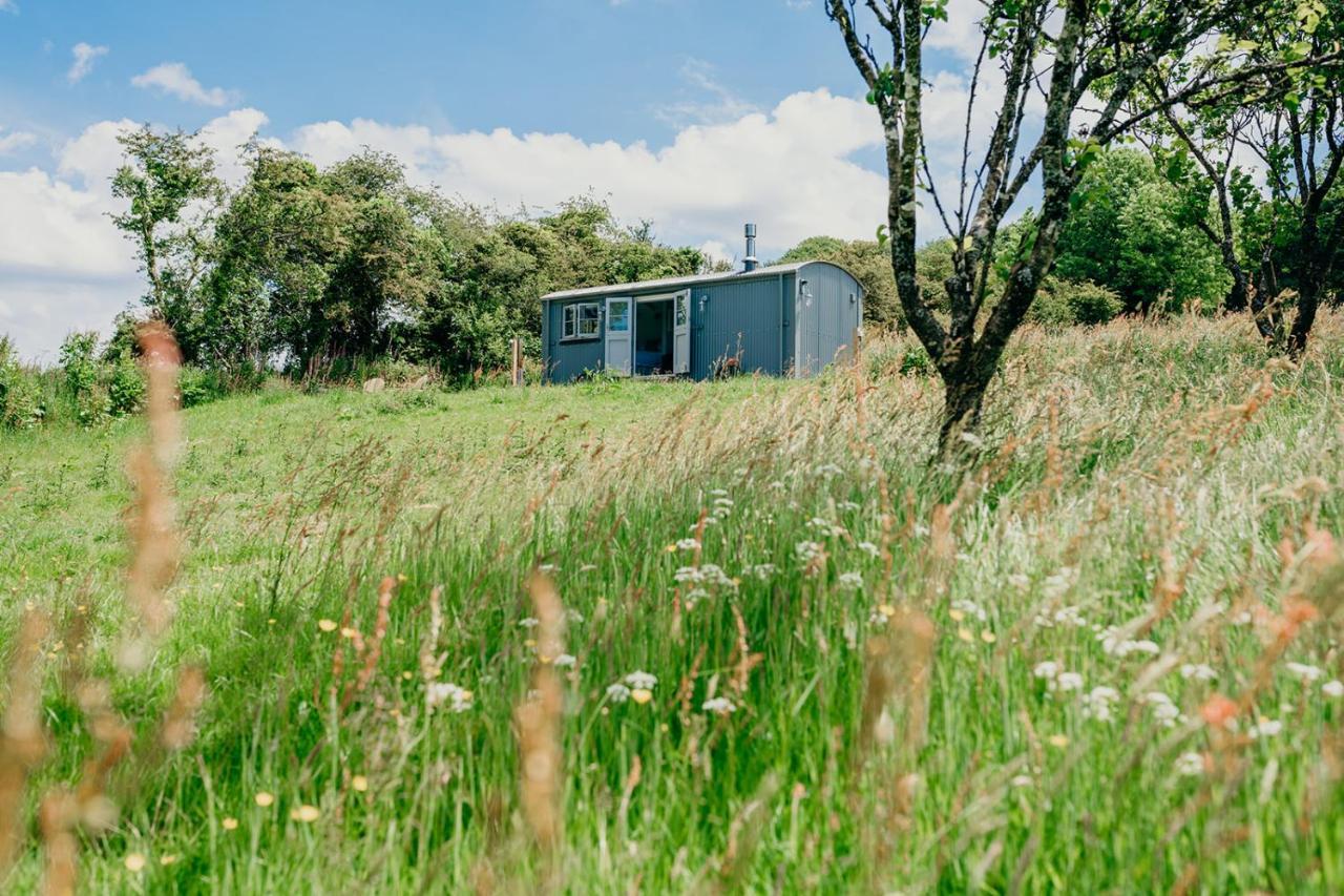 Blatchford Briar - Award Winning Private Shephards Huts With Their Own Secluded Hot Tubs Milton Abbot Buitenkant foto